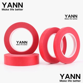 Yann1 เทปกาว สีแดง ทนความร้อน สําหรับพ่นสียานยนต์