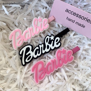 [simplehomeline] กิ๊บติดผมแฟชั่น ลายอนิเมะ Barbie Y2K สําหรับผู้หญิง พร้อมส่ง