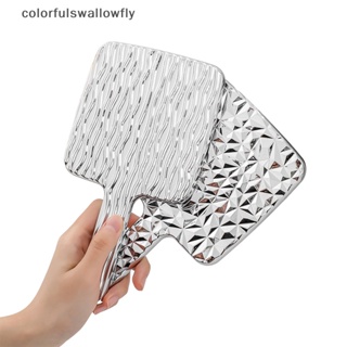 Colorfulswallowfly กระจกแต่งหน้า ทรงสี่เหลี่ยม ขนาดใหญ่ แบบพกพา 1 ชิ้น