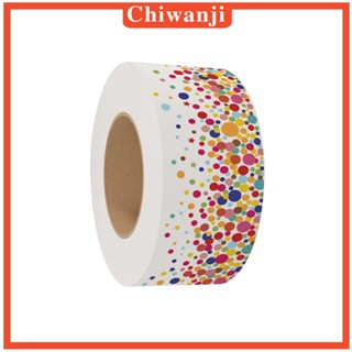 [Chiwanji] บอร์ดกระสุนน่ารัก 65 ฟุต สีสดใส สําหรับห้องเรียน