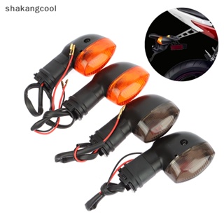 Shakangcool หลอดไฟเลี้ยว ด้านหน้า และหลัง สําหรับรถจักรยานยนต์ Yamaha R1 R6 XJ6 FZ1 FZ6 FZ8 MT07 09 SGL