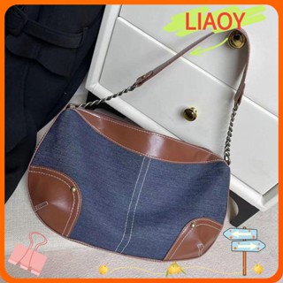 Liaoy กระเป๋าสะพายไหล่ คาวบอย เกี๊ยวห่อใต้วงแขน ยอดนิยม