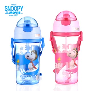 [Snoopy] แก้วน้ํา พร้อมหลอดดูด