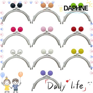 Daphne กรอบกระเป๋าโลหะ ขนาดเล็ก สีแคนดี้ อุปกรณ์เสริม สําหรับกระเป๋าถือ