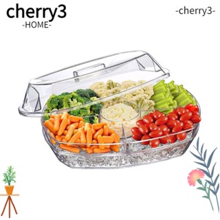 Cherry3 ถาดเสิร์ฟเย็น ถาดเสิร์ฟเครื่องปรุง เย็น ถาดเสิร์ฟ จานเสิร์ฟ ถาดเคลือบเงา ทํางานที่บ้าน