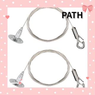 Path ชุดสายแขวนกระจก ปรับได้ 2 เมตร X1.5 มม. 2 ชิ้น