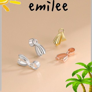 Emilee ตะขอเงินแท้ 925 สําหรับทําเครื่องประดับ สร้อยคอ สร้อยข้อมือ DIY 3 ชิ้น