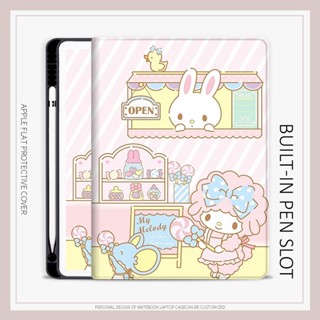 melody เคสไอแพด air 4 5 mini 1 2 3 4 5 6 เคส iPad 2022 pro11 gen10 case pen slot เคสไอแพด นอน gen6 10.2 gen7 8 9 cover