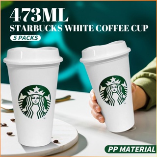 Starbucks นำกลับมาใช้ใหม่เป็นมิตรกับสิ่งแวดล้อม Cup Pp Coffee Company Cup 473ml/16floz -FE