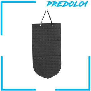 [Predolo1] ป้ายแบนเนอร์ แบบแขวนผนัง สําหรับจัดเก็บเข็มกลัด เครื่องประดับ สร้อยคอ