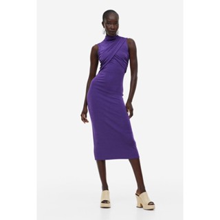 H&amp;M  Woman Draped bodycon dress 1159798_1