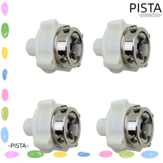 Pista อะแดปเตอร์ก๊อกน้ํา ยาง สีขาว 4 ชิ้น|ไส้เติม แบบพลาสติก สําหรับห้องครัว