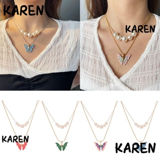 Karen สร้อยคอมุก เครื่องประดับ สําหรับตุ๊กตาบาร์บี้ DIY