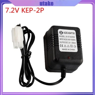 Utake อะแดปเตอร์ชาร์จแบตเตอรี่ สําหรับแบตเตอรี่ 7 2V Ni-Cd Ni-MH พร้อม KET-2P