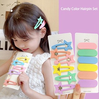 กิ๊บติดผม รูปโบว์น่ารัก ขนาดเล็ก สีแคนดี้ สําหรับเด็กผู้หญิง DIY