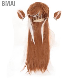 Bmai Cosplay Wig Long Straight Adjustable Exquisite Game Anime