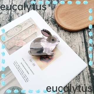 Eucalytus1 กิ๊บติดผม รูปกรงเล็บฉลาม กระต่าย สําหรับผู้หญิง