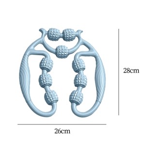 [mibum01eb] ลูกกลิ้งนวดกล้ามเนื้อมือ เก้าล้อ สําหรับน่อง ขา