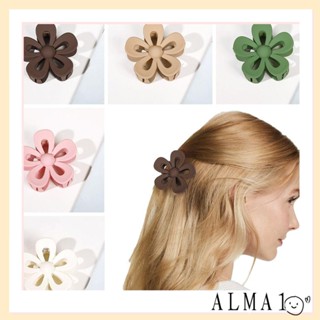 Alma กิ๊บติดผมหางม้า สีแคนดี้ เนื้อแมตต์ อุปกรณ์เสริม สําหรับทําผมหางม้า 3 ชิ้น