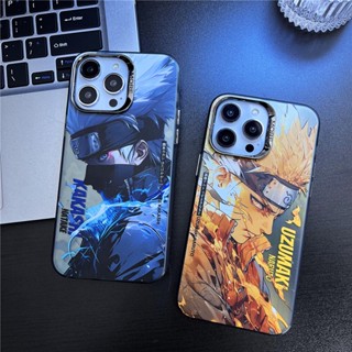 เคสโทรศัพท์มือถืออะคริลิค แบบแข็ง ลายการ์ตูนนารูโตะ สําหรับ iPhone 11 12 13 14 pro max