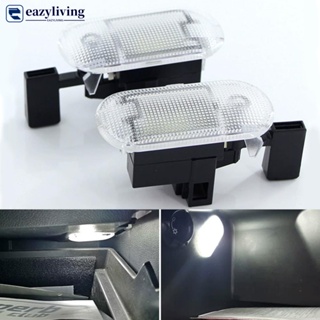 Eazyliving กล่องเก็บไฟ LED 1 ชิ้น สําหรับ VW Golf Mk4 Bora Touran Caddy Skoda Fabia Octavia Superb D6X9