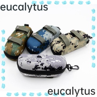 Eucalytus1 กล่องเก็บแว่นกันแดด EVA แบบพกพา สําหรับตั้งแคมป์ เดินป่า แว่นกันแดด