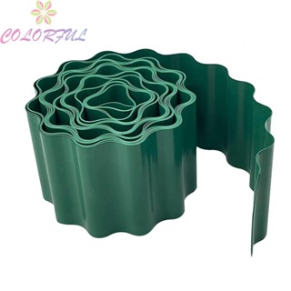 【COLORFUL】Plastic Lawn Edge Accessories Bark Mulch Waterproof Natural DecorationIn