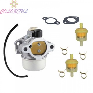 【COLORFUL】Carburetor Set Riding Mower Carb 1285398-S 12 853 98-S Buckle Filter Gaskets