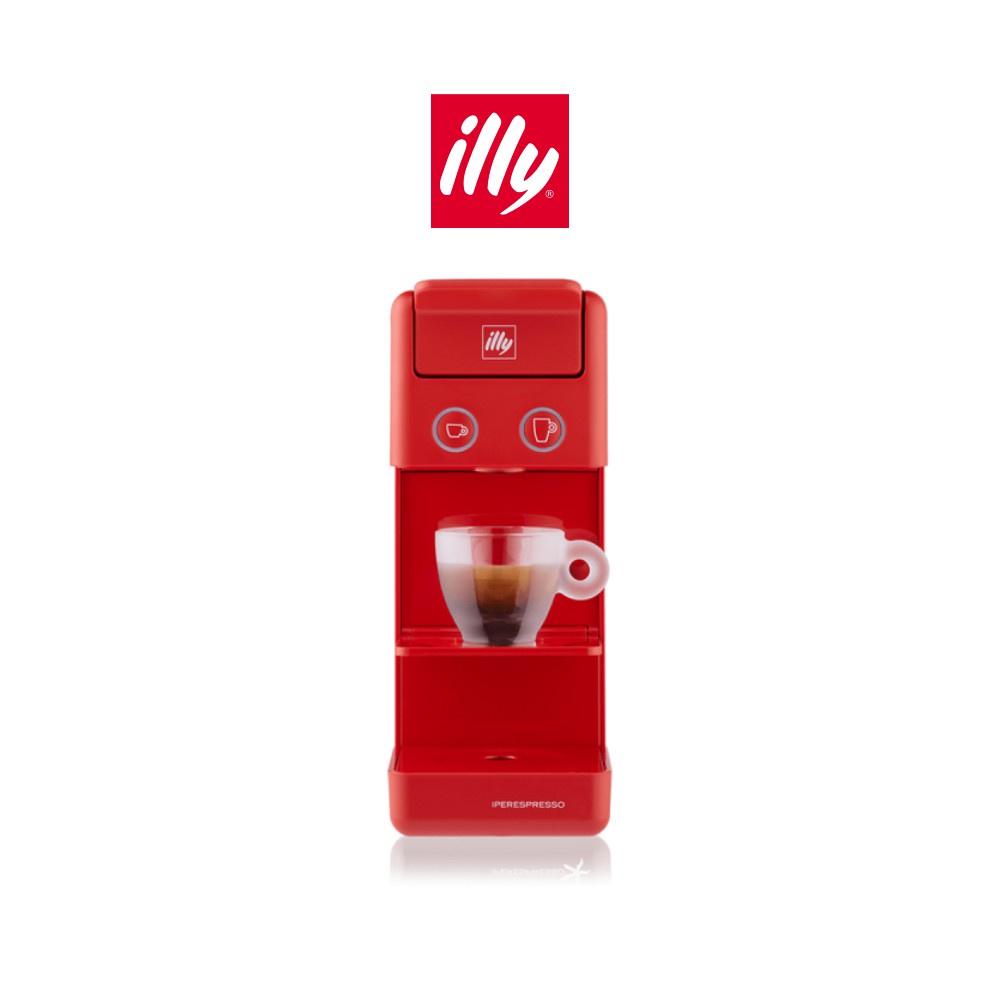 ILLY เครื่องชงกาแฟแคปซูล รุ่น Y3 3 สีแดง Y3 3 IPERESPRESSO COFFEE MACHINE CAPSULE RED