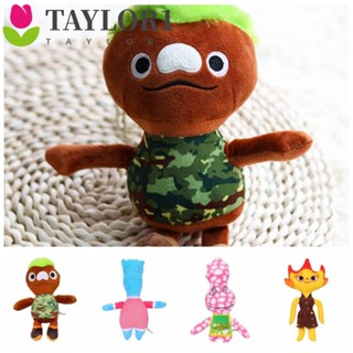 Taylor1 ตุ๊กตาการ์ตูนสัตว์ คอสเพลย์ สีเหลืองอําพัน ของเล่นสําหรับเด็ก