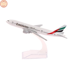 Newbaby โมเดลเครื่องบินโลหะ 1:400 Replica Emirates Airlines 777 ของเล่น สําหรับเด็กผู้ชาย TH