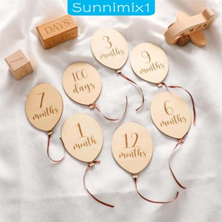 [Sunnimix1] ลูกโป่งไม้ ฉากหลังวันเกิด สําหรับเด็กผู้ชาย