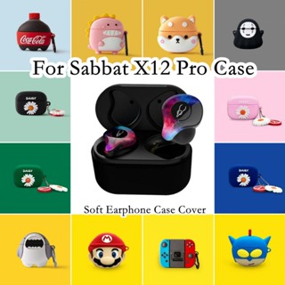 พร้อมส่ง!  เคสหูฟัง แบบนิ่ม ลายการ์ตูน สําหรับ Sabbat X12 Pro X12 Pro