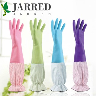 Jarred ถุงมือ ผ้ากํามะหยี่ กันน้ํา ให้ความอบอุ่น สําหรับล้างจาน