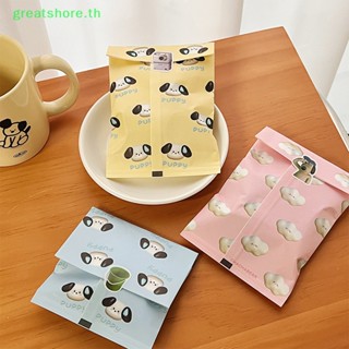 Greatshore ถุงกระดาษ ลายการ์ตูนน่ารัก สําหรับใส่ขนมขบเคี้ยว 10 ชิ้น