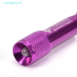 Remitglory พวงกุญแจไฟฉาย LED ขนาดเล็ก สําหรับพกพา TH