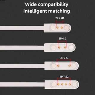 Universal Smart Watch Charger สายชาร์จแม่เหล็ก 2 Pin 4 Pins สายชาร์จ Usb สำหรับนาฬิกาเด็ก Q12 60 ซม. Aube