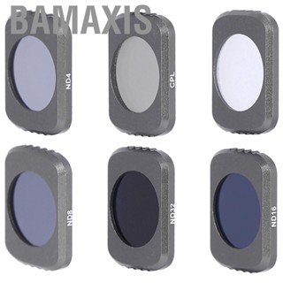 Bamaxis Junestar 6 In 1 STAR CPL ND4 ND8 ND16 ND32 Lens Filter Kit Lightweight for OSMO POCKET