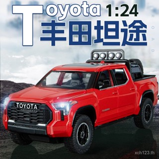 [พร้อมส่ง] โมเดลพวงมาลัยรถออฟโร้ดจําลอง 1: 24 Toyota Tanto Pickup พร้อมไฟเสียง ของเล่นสําหรับเด็ก