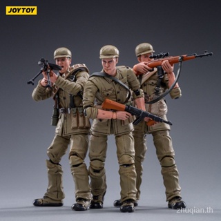 Quick-release JOYTOY dark Source 1:18 hard core cool play Peoples Volunteer Army spring clothing version movable soldier model hand-made toy