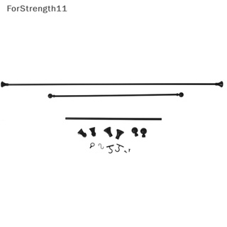 Fo ราวผ้าม่านโลหะ 1:12 อุปกรณ์เสริม สําหรับตกแต่งบ้านตุ๊กตา 1 ชุด