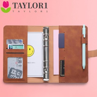 Taylor1 ซองใส่เงินสด รีฟิล พร้อมซองหนังใส 6 ห่วง 12 ชิ้น
