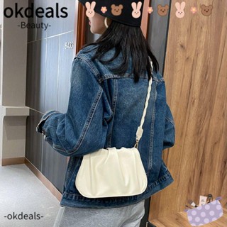 Okdeals กระเป๋าสะพายไหล่ สไตล์เกาหลี สําหรับผู้หญิง