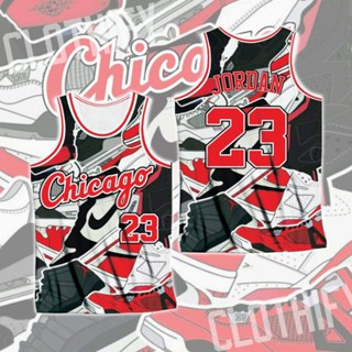 เสื้อกีฬา NBA JERSEY CHICAGO BULLS MICHEAL JORDAN #23