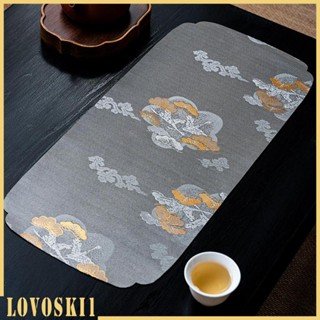 [Lovoski1] แผ่นรองจาน ชา สไตล์จีนดั้งเดิม สําหรับตกแต่งบ้าน ปาร์ตี้ บ้านชา