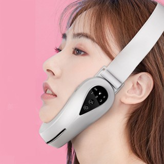 DAZA V Face Shaping Massager รีโมทคอนโทรล Bluetooth Double Chin Reducer เครื่องยกกระชับใบหน้าอัจฉริยะสำหรับบ้าน