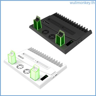 Wu ขาตั้งพัดลมระบายความร้อน แนวตั้ง พร้อมไฟ LED อุปกรณ์เสริม สําหรับ Ps5