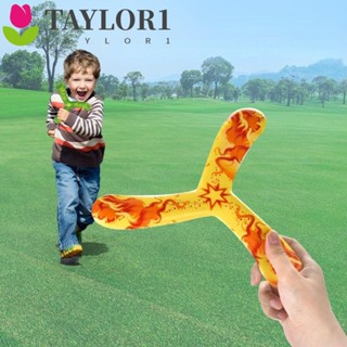 Taylor1 Flying Boomerang ของเล่นโยนบูมเมอแรง เพื่อการเรียนรู้ สําหรับเด็ก