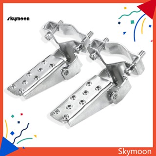 Skym* ที่พักเท้า แบบพับได้ อุปกรณ์เสริม สําหรับรถจักรยานยนต์ Yamaha 1 คู่