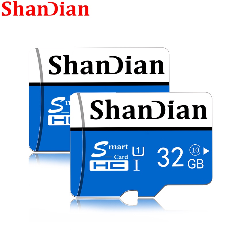Shandian การ์ดหน่วยความจําคุณภาพสูง 128GB Class 10 การตรวจสอบภายนอก 8GB หุ่นยนต์ UAV สมาร์ทการ์ด SD 16GB กล้อง TF การ์ด 32GB Tachograph การ์ดแฟลช 64GB